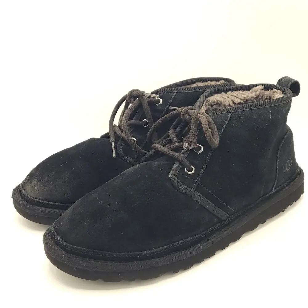 UGG Neumel 3236 Chukka Ankle Boot Black men's size 11